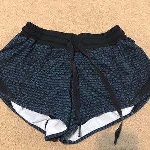 Lululemon Drawstring Hotty Hot shorts